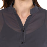 Seeyaar Women's Solid Casual Shirt