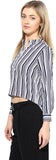 Seeyaar Women's Striped Casual Shirt
