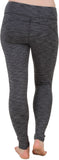 Creez Solid Women's Charcoal Full Length Sports Tights