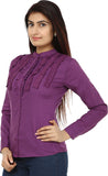 Teemoods Women's Solid Casual Shirt