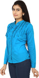 Teemoods Women's Solid Casual Shirt