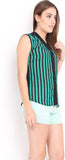 Trend Arrest Women's Striped Casual Shirt