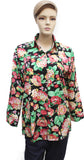 Galsgallery Women's Floral Print Casual Shirt