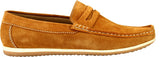 GAI Tan Leather Loafers