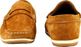 GAI Tan Leather Loafers