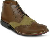 Get Glamr Designer Brogue Boots