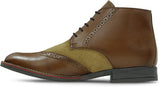 Get Glamr Designer Brogue Boots