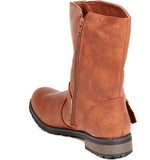 TEN TEN Women's Tan Mid Length Boots Boots