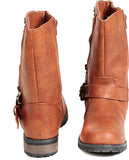 TEN TEN Women's Tan Mid Length Boots Boots