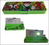 Tara Lifestyle Ben10 Printed With Study Light Art Plastic Pencil Box