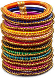 Kuhuk Silk Dori Bangle Set
