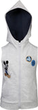 Disney Printed Baby Boy's Hooded Grey T-Shirt
