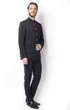 The Design Factory Single Breasted Solid Men's Suit