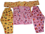 Thakkar Baby Girl's Printed Top & Pyjama Set