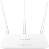 Tenda F3 300mbps Wireless Router, With 3 Fixed Antenna, 3lan, 1wan Port