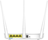 Tenda F3 300mbps Wireless Router, With 3 Fixed Antenna, 3lan, 1wan Port