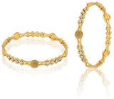 Tiara Gems Copper Bangle Set