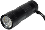 THINK3 Invisible Ink Marker 9LED UV Ultra Violet 3 AAA Battery Flashlight Torch Light Emergency Lights