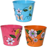Super Drool Floral Plant Container Set