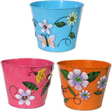 Super Drool Floral Plant Container Set
