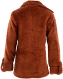 Toddla Full Sleeve Solid Girl's Jacket