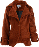 Toddla Full Sleeve Solid Girl's Jacket