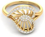 Jewels5 Myrte Gold Diamond 18 K Ring