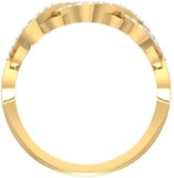 Jewels5 Jaidon Yellow Gold Diamond 18 K Ring