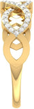 Jewels5 Jaidon Yellow Gold Diamond 18 K Ring