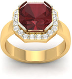 Jewels5 Camille Yellow Gold Diamond 18 K Ring