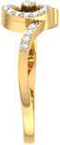 Jewels5 Tirion Yellow Gold Diamond 18 K Ring