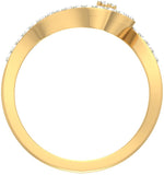 Jewels5 Tirion Yellow Gold Diamond 18 K Ring