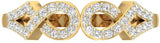 Jewels5 Davita Yellow Gold Diamond 18 K Ring