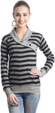 TeeMoods Casual Full Sleeve Striped Women's Top