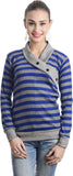 TeeMoods Casual Full Sleeve Striped Women's Top
