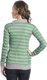 TeeMoods Casual Full Sleeve Striped Women's Top