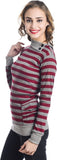 TeeMoods Casual Full Sleeve Striped Women's Top