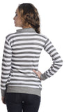 TeeMoods Casual Full Sleeve Striped Women's Top