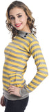 TeeMoods Casual Full Sleeve Striped Women's Top