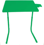 IBS ADJUSTABLE FOLDING KIDS MATE HOME OFFICE READING WRITING TABLEMATE WITH CUPHOLDER Plastic Portable Laptop Table