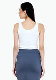 FabAlley Casual Sleeveless Solid Women's Top
