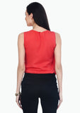 FabAlley Casual Sleeveless Solid Women's Top