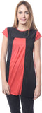 esoft Casual Short Sleeve Solid Women's Top