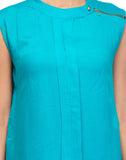 RPB Casual Sleeveless Solid Girl's Top