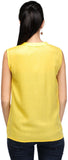 esoft Casual Sleeveless Solid Women's Top