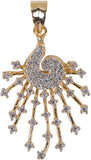 Taj Pearl Peacock Classic American Diamonds Alloy Jewel Set