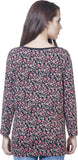 Rute Floral Print Women's Round Neck T-Shirt