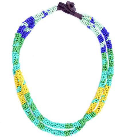 Trinketbag Tasli Green Alloy Necklace