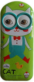 Trendy Toon Cat Art Metal Pencil Box