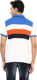 Okane Striped Men's Polo Neck T-Shirt